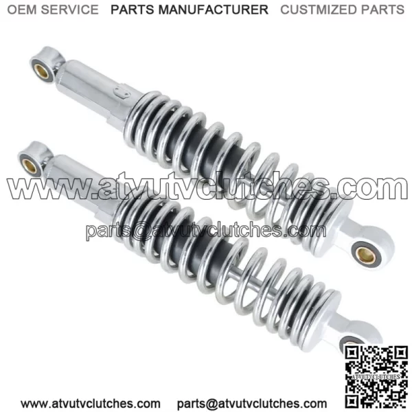 Pair Chrome Rear Shocks Absorber 320mm For Sportster XL883 1200 72 48 79-12 New - Image 4