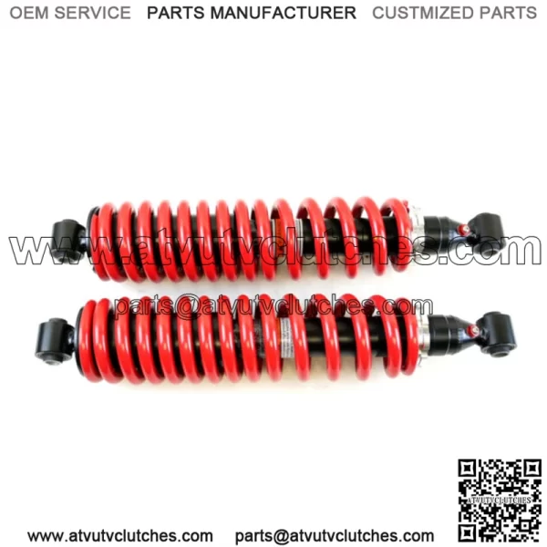 Performance Rear Monotube Shocks for Yamaha Rhino 660 2004, Red (Fits: Yamaha Rhino 660)