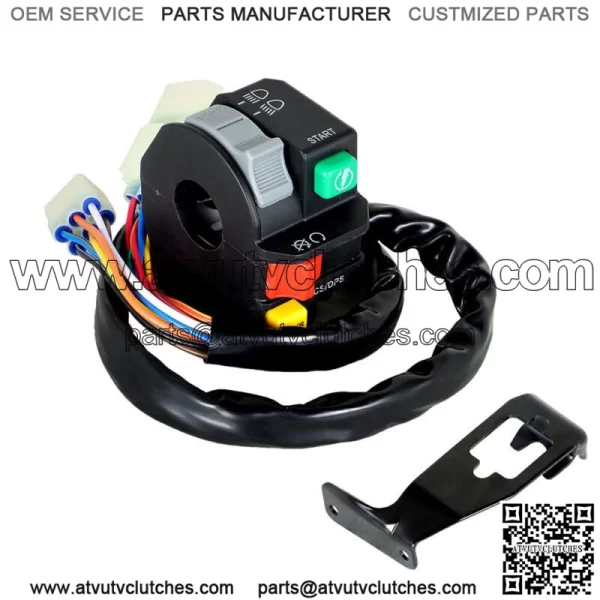 Left Handlebar Switch Start On / Off / Light For 2013-2015 Can-Am Outlander 1000