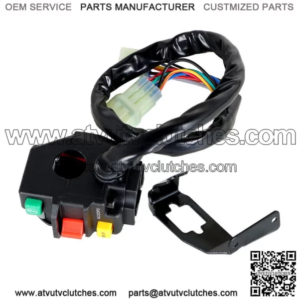 Left Handlebar Switch Start On / Off / Light For 2013-2015 Can-Am Outlander 1000 - Image 4