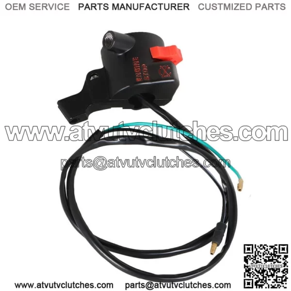 New Right Handlebar Kill Switch For Honda 04-21 CRF50F Housing #V119 - Image 3