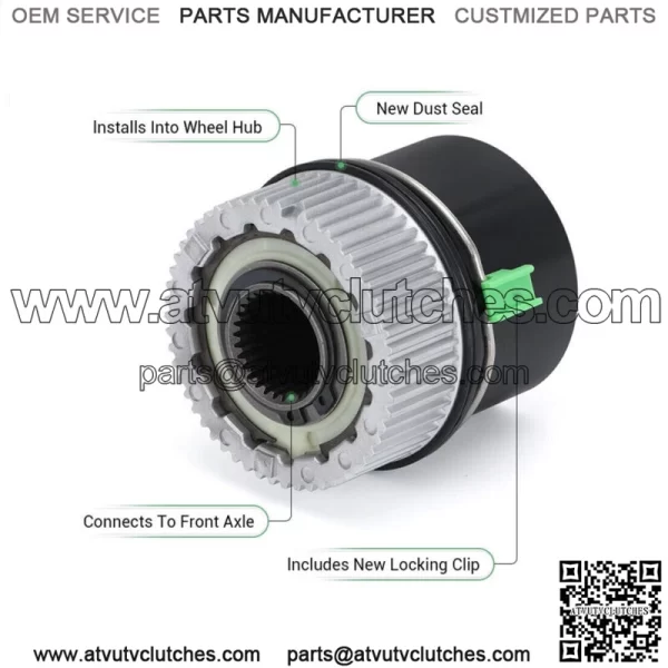 For 1999-2004 Ford F250 F350 F450 F550 Excursion Front Automatic Locking Hub - Image 3