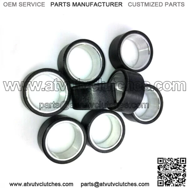 New Clutch Roller Weights 18g 8-Pack Fit Yamaha RHINO YXR660 2004-2007  (Fits: Yamaha Rhino 660)