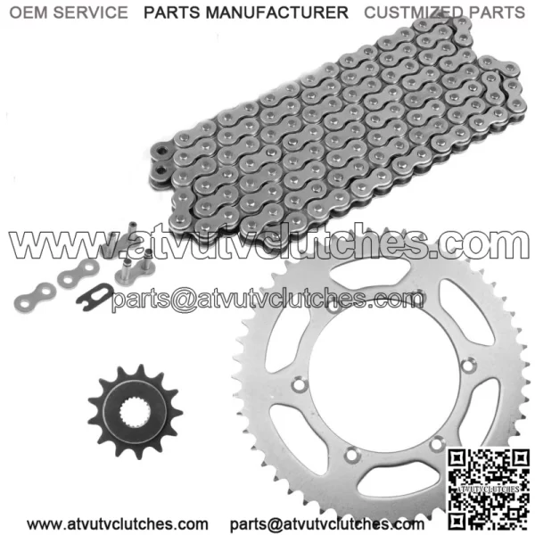 Drive Chain & Sprockets For Kawasaki KX250X 2021-23  520 Pitch 114 Link