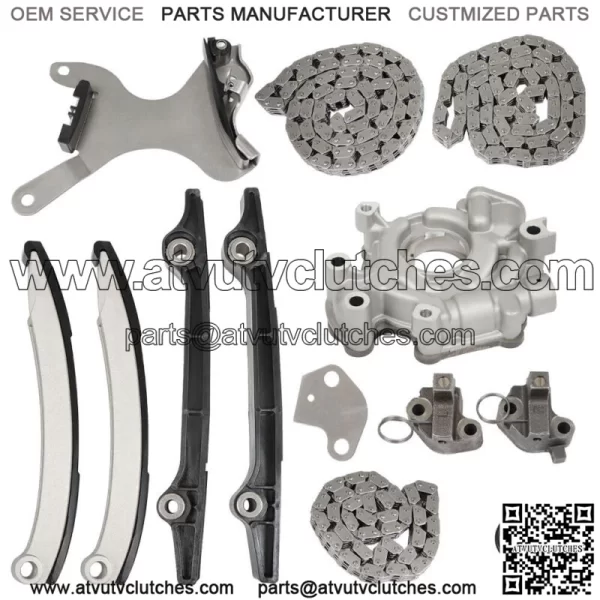 Timing Chain Kit w/o Gear Oil Pump For 1999-2005-2007-2008 DODGE JEEP 4.7L SOHC