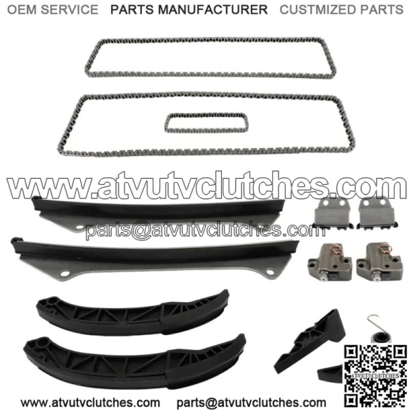 For Hyundai Sonata Kia Sorento 3.3L 3.5L V6 Timing Chain Kit 24V 24221-3C100