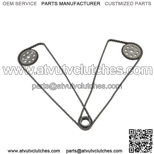 Timing Chain Kit For 06-12 Kia Sorento Sedona Hyundai Santa Fe Azera - Image 2
