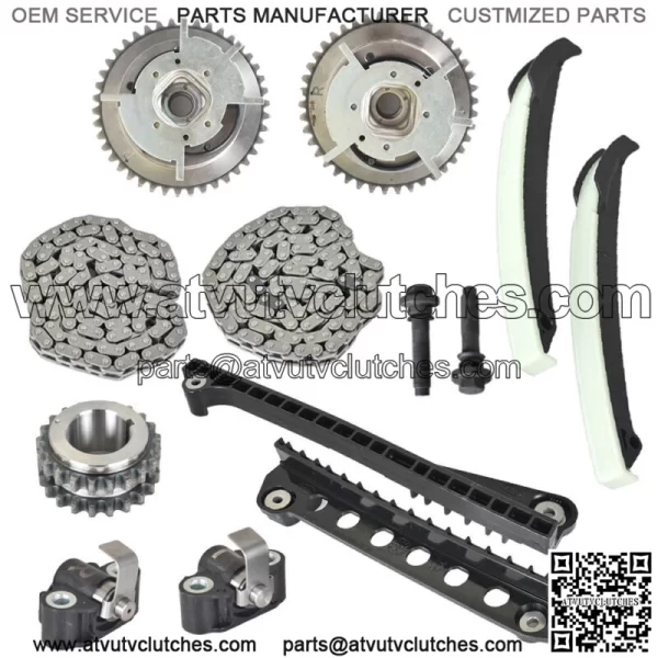 Fit For 2004-2008 Ford F150 F250 Lincoln TRITON 3-Valve 5.4L Timing Chain Kit