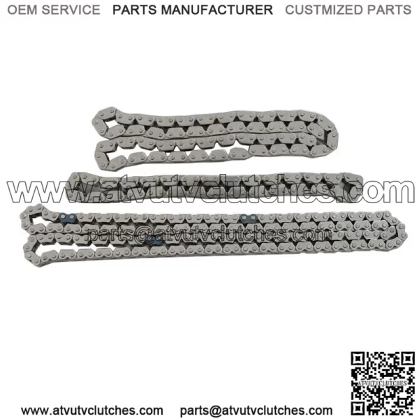 Engine Timing Chain & Cover Kit For Audi VW 1.8L 2.0L TFSI Jetta A4 Replacement - Image 3