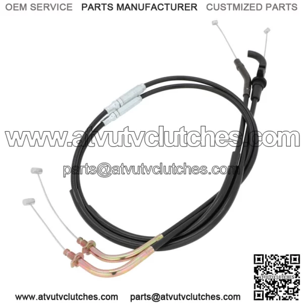 Motorcycle Pull & Push Throttle Cable Wire for Kawasaki Z1000 2003-2006 04 05 (For: Kawasaki) - Image 4
