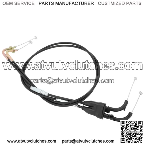 Throttle Cable Wire Line Fit For Kawasaki Ninja ZX6R ZX-6R ZX600P 636 2007 2008 (For: Kawasaki)