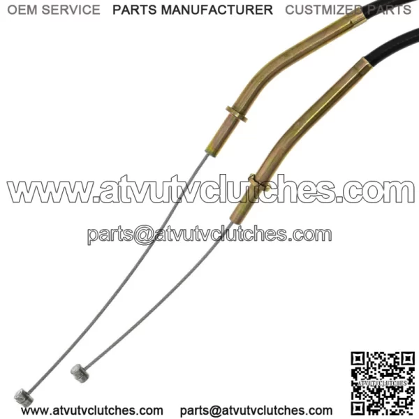 Push Pull Throttle Cable for Kawasaki Ninja ZX6R ZX6RR ZX600N 54012-0132 (For: Kawasaki) - Image 2