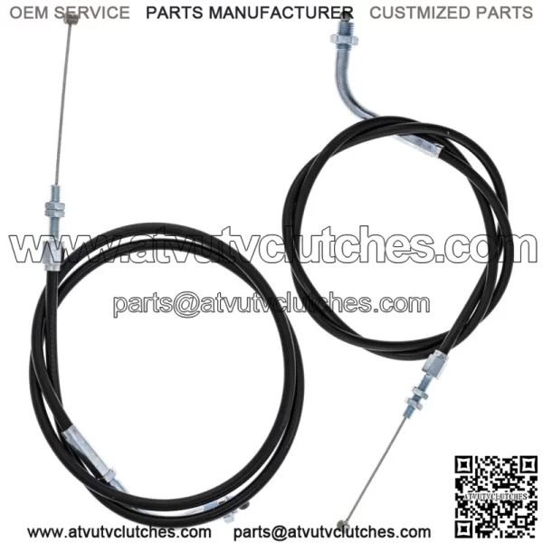 Push Pull Throttle Cable Set Kawasaki KZ1000B 550 LTD KZ550CKZ650H 650CSR (For: Kawasaki)