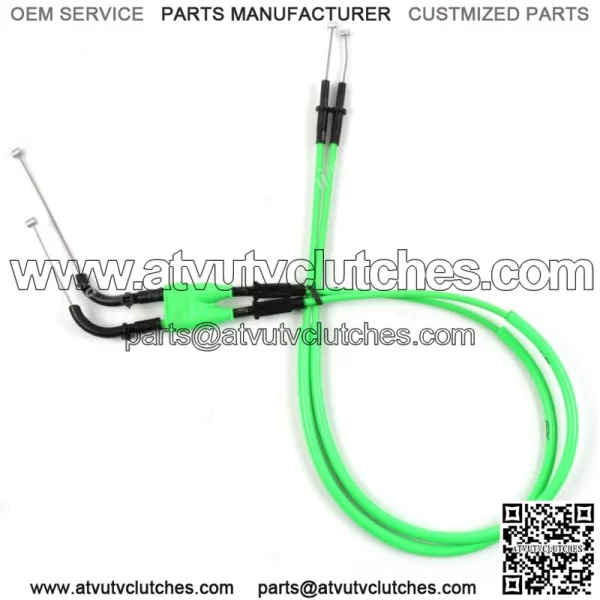 Fits Kawasaki Ninja ZX6R 2009 - 2016 2011 2012 2013 Throttle Cables Clutch Cable (For: Kawasaki) - Image 2