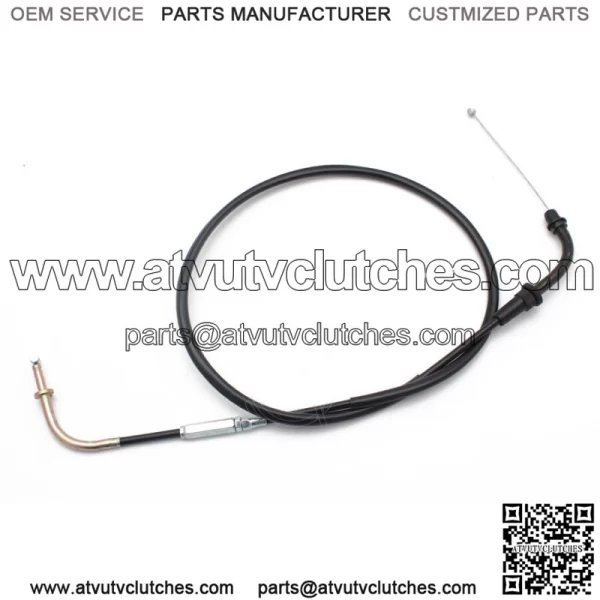 Motorcycle Throttle Oil Cables Line Wires Accelerator Cable For Kawasaki VN800  (For: Kawasaki) - Image 4