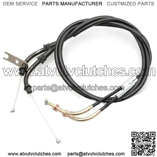 Motorcycle Throttle Cable For Kawasaki VN800 Vulcan 800 Classic 800 1995-2006 (For: Kawasaki) - Image 2