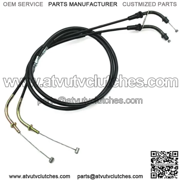 Motorcycle Throttle Cable For Kawasaki VN800 Vulcan 800 Classic 800 1995-2006 (For: Kawasaki) - Image 4