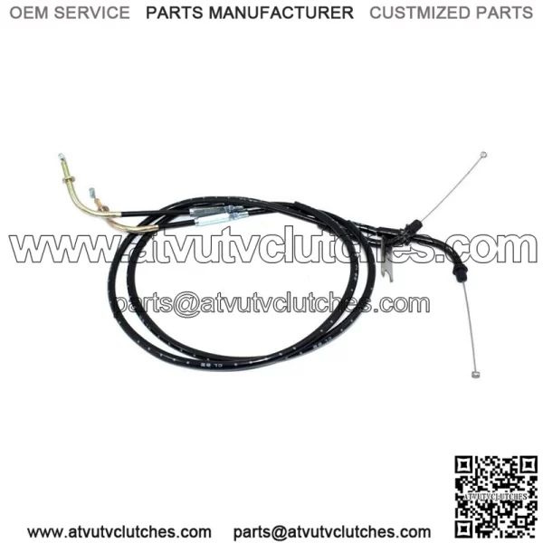 Motorcycle Throttle Cable Line Wire For Kawasaki VN Vulcan 400 800 VN400 VN800 (For: Kawasaki)