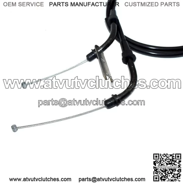 Motorcycle Throttle Cable Line Wire For Kawasaki VN Vulcan 400 800 VN400 VN800 (For: Kawasaki) - Image 4