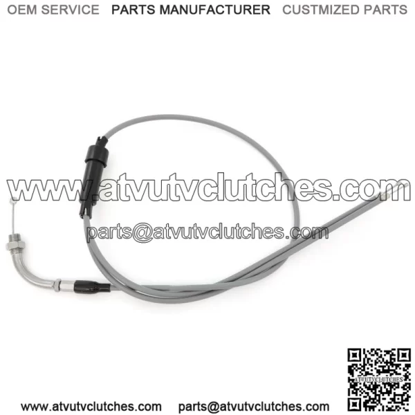 New Reproduction Throttle Cable - Honda CB175 - 1969-1973 CB200 1974-1976 CB200T (For: Honda)