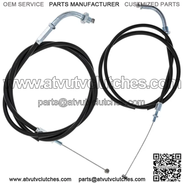Push Pull Throttle Cable Set for Honda Magna 750 17910-MZ0 17920-MZ5-910 (For: Honda)