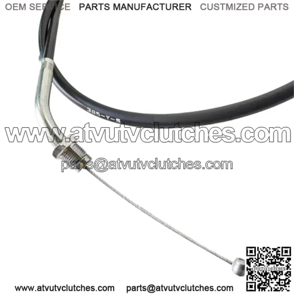 Throttle Cable B (17920-385-000) For Honda XL250 (1972-1976) XL350 (1974-1976) (For: Honda) - Image 3
