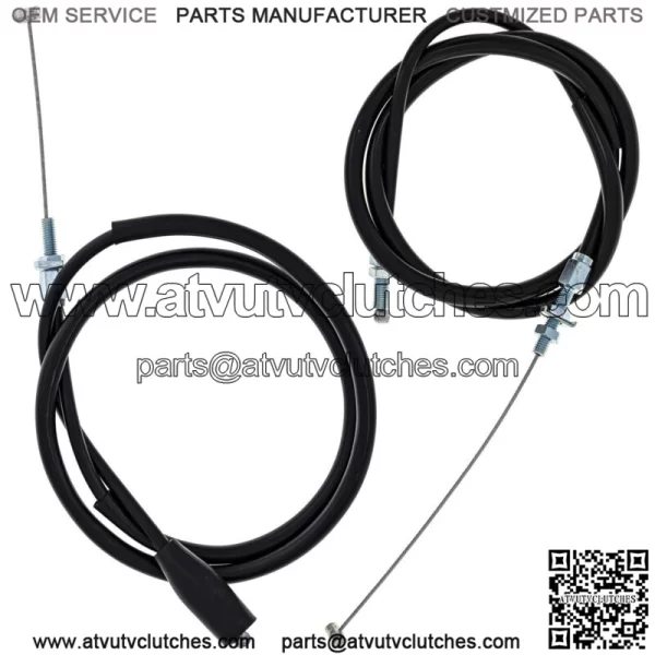 Push Pull Throttle Cable Set for Honda XL250R XR250L 17910-KB7-940 (For: Honda)
