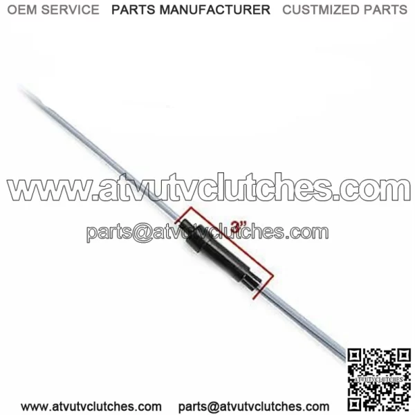 Dual Throttle Cable for Honda CB160 Super Sport 160, CB96 17910-342-000 (For: Honda) - Image 3