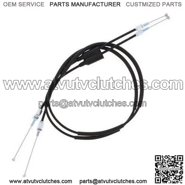 Honda CRF450X 2007-2017 Push/Pull Throttle Cable, Racing 45-1018 - Image 2
