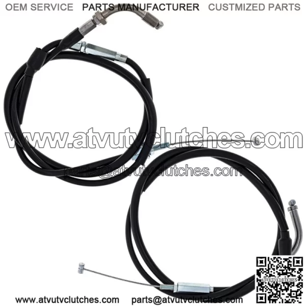 Push Pull Throttle Cable Set Honda GL1200A 17910-MG9-770 17920-MG9-770 (For: Honda)