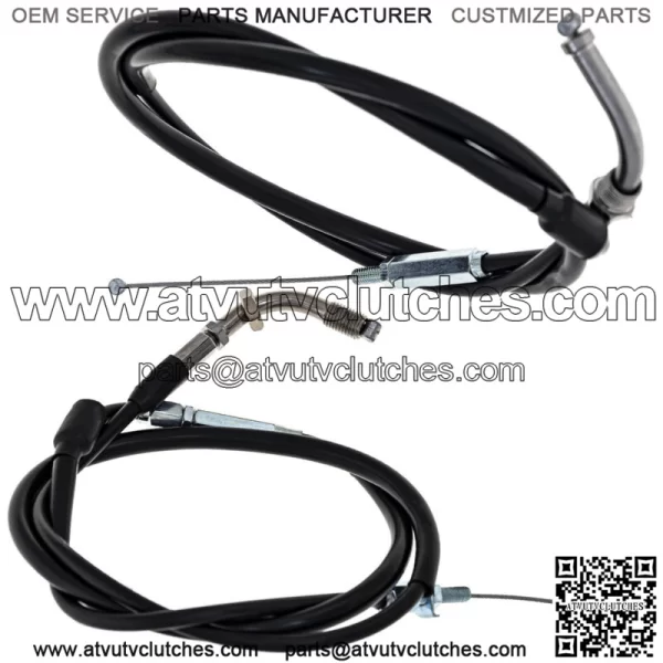 Push Pull Throttle Cable Set Honda GL1200A 17910-MG9-770 17920-MG9-770 (For: Honda) - Image 2