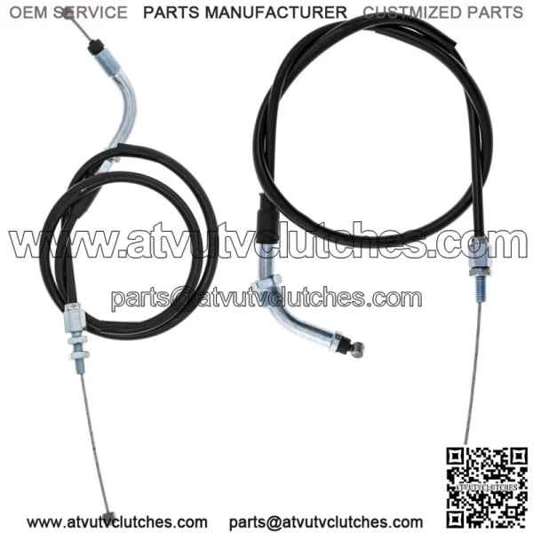 Push Pull Throttle Cable Set for Honda CBR1000RR 17910-MEL 17920-MEL (For: Honda)