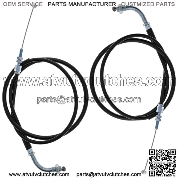 Push Pull Throttle Cable Set for Suzuki GS1000 GS750 GS850G 58300-45610 (For: Suzuki)