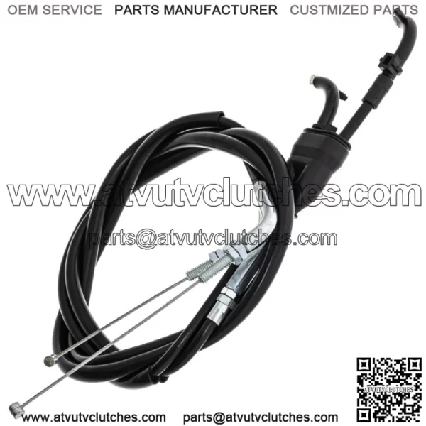 Push Pull Throttle Cable for Suzuki DR650S DR650SE 58300-12D00 58300-12E01 (For: Suzuki) - Image 2