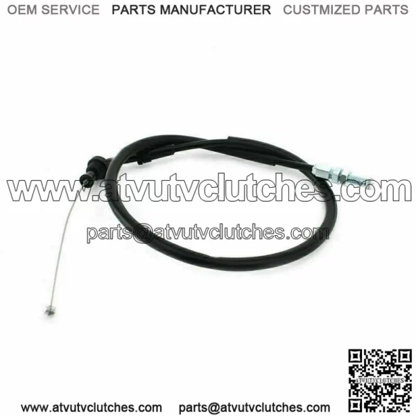Racing Push Throttle Cable For Suzuki GSX-R600 GSXR750 GSXR 1000 2000-2004 Black (For: Suzuki)