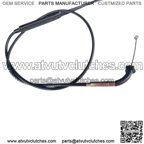 Suzuki TS125 TC125 '71-'77 TS185 '73-'75 TC185 RV125 '73-'75 Throttle Cable Nos - Image 2