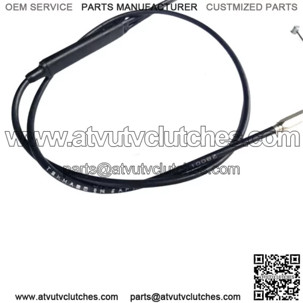 Suzuki TS125 TC125 '71-'77 TS185 '73-'75 TC185 RV125 '73-'75 Throttle Cable Nos - Image 3