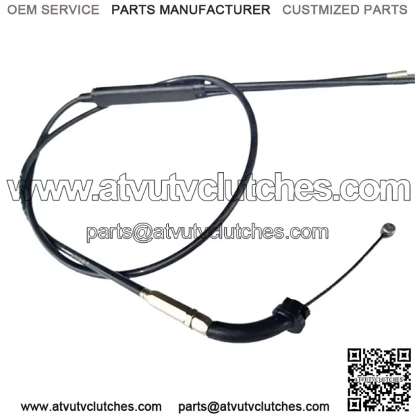 Suzuki TS125 TC125 '71-'77 TS185 '73-'75 TC185 RV125 '73-'75 Throttle Cable Nos - Image 4