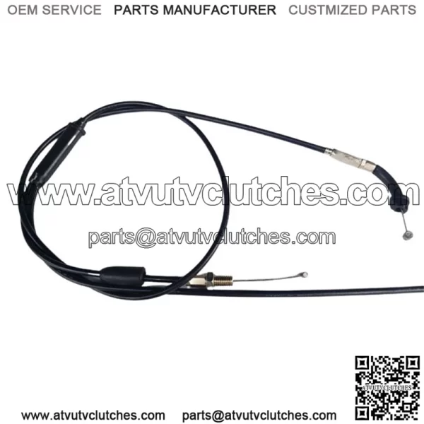 FOR Suzuki 250 1976 TS250 TS250A Dual Throttle Cable Ass'y No.1 Nos - Image 2