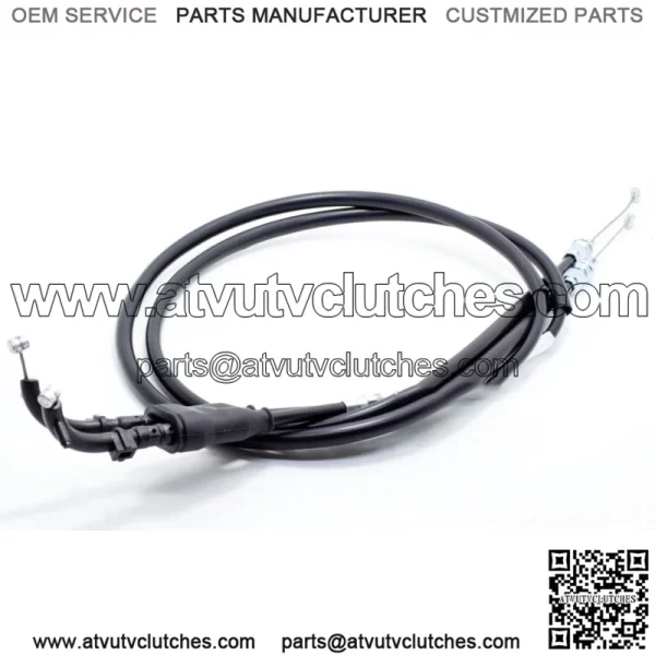 Throttle Cable For Suzuki RM-Z250 RMZ250 RMZ450 RM-Z450 2007-2023 (For: Suzuki)