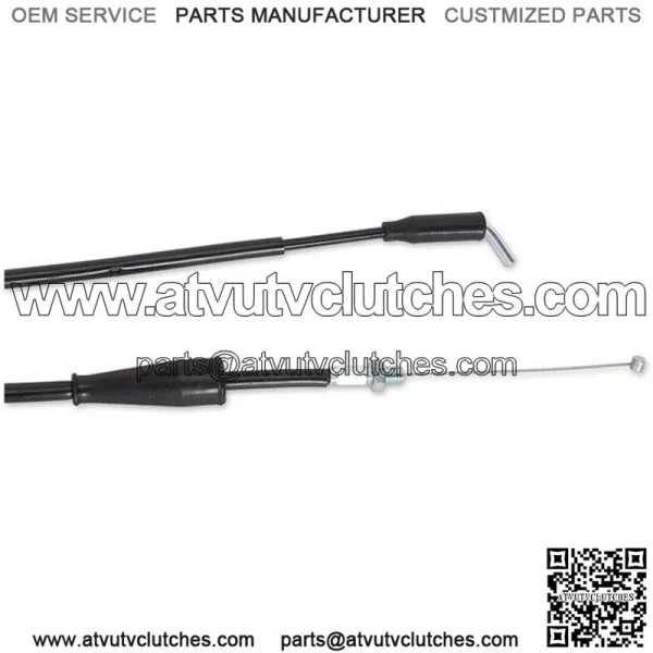 Throttle Cable Black fits Suzuki/Kawasaki DR-Z125L/DR-Z125/KLX125L/KLX125 (For: Suzuki)