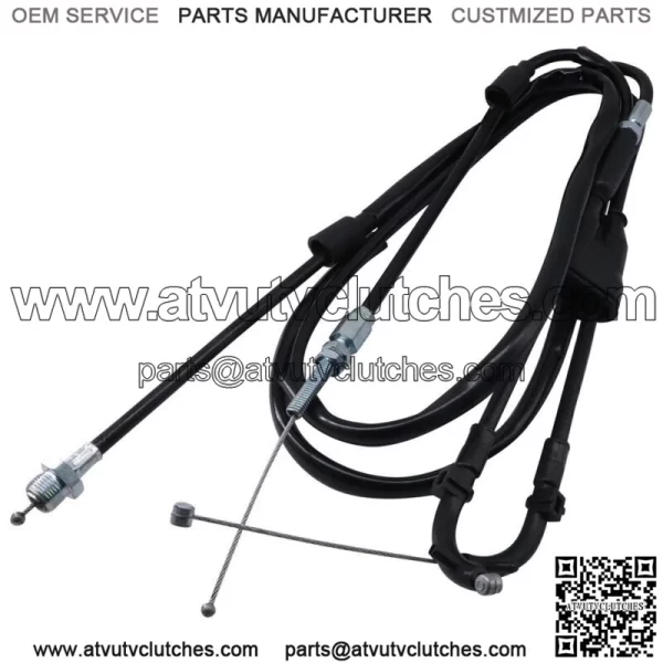 New Throttle Cable For Honda CRF450R CRF450X Suzuki RMZ450 Kawasaki KX250F - Image 3