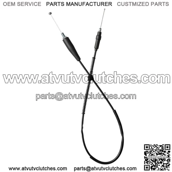 Black Vinyl 36 Inches Throttle cable fit for Suzuki RM85 RM85L 2002 - 2012 (For: Suzuki)