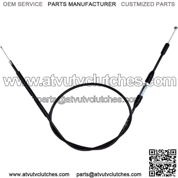 Black Vinyl Hot Start Cable 02-0417 (For: Suzuki)
