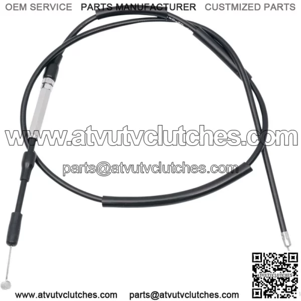 Black Vinyl Hot Start Cable 02-0417 (For: Suzuki) - Image 2