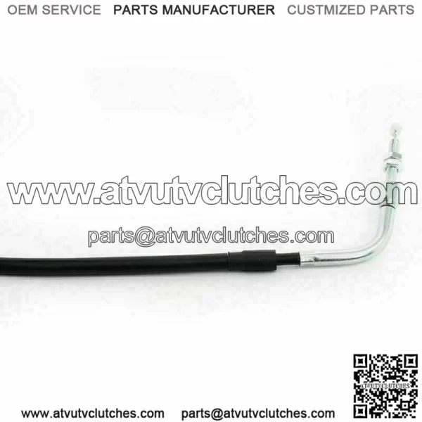 Pull Throttle Cable For Suzuki Katana 600 750 GSX600F GSX750F 1998 99-2006 Black (For: Suzuki) - Image 3