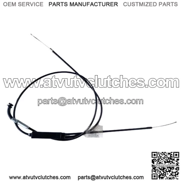 FOR Suzuki TS125 TC125 '71-'77 TS185 '73-'75 RV125 '73-'75 Throttle Cable New - Image 2