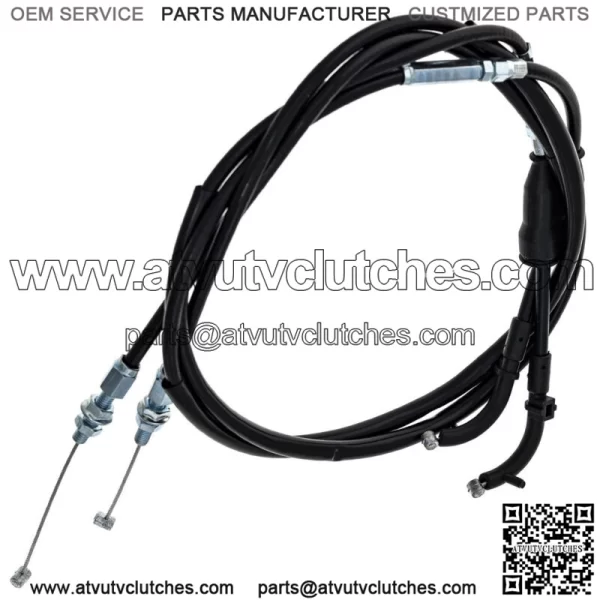 Push Pull Throttle Cable for Kawasaki KX250F Suzuki RMZ250 K5401-20119 (For: Suzuki) - Image 2