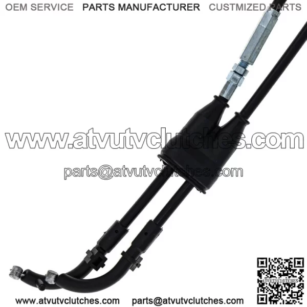 Push Pull Throttle Cable for Kawasaki KX250F Suzuki RMZ250 K5401-20119 (For: Suzuki) - Image 3