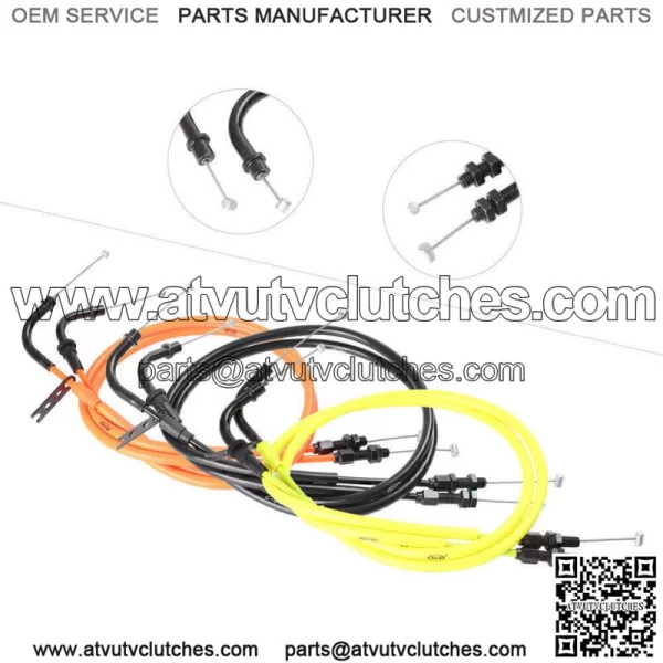 Motorcycle Throttle Cables Wire Line For Suzuki GSXR600 / GSXR750 2006-2010 (For: Suzuki)